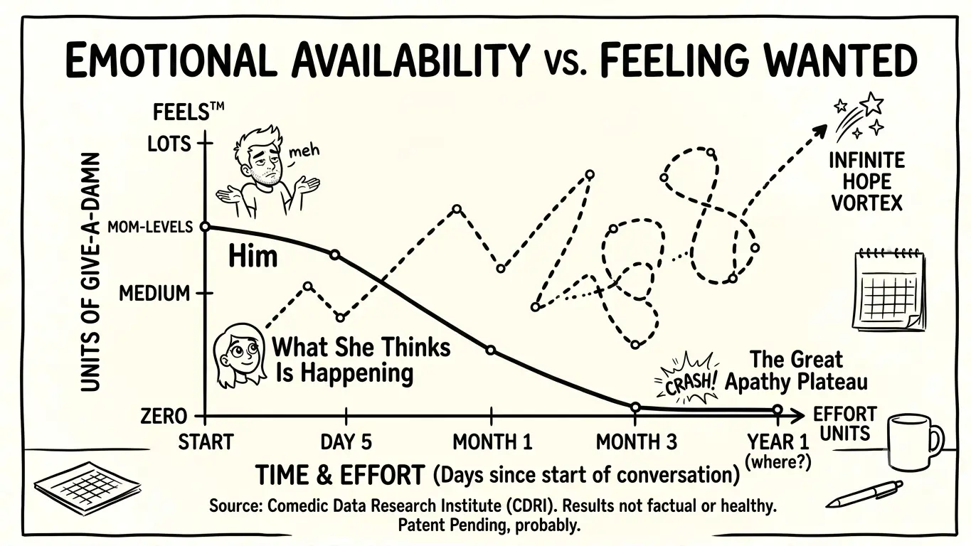 The physical vocabulary for something harder to say out loud